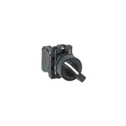 Schneider® Harmony Bouton Tournant Noir Ø22 - à Manette - 2 Positions - 1O+1F - XB5AD25