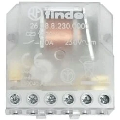 Finder Interrupteur à Impulsion Relais 4 Séquences 230V 26088230