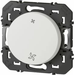 Interrupteur Commande VMC - Dooxie - Blanc - Legrand