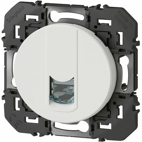 Prise Blindée - SJ45 - Catégorie 6STP - Dooxie - Blanc - Legrand 1 Prise Blindée - SJ45 - Catégorie 6STP - Dooxie - Blanc - Legrand