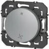 Interrupteur Commande VMC - Dooxie - Aluminium - Legrand