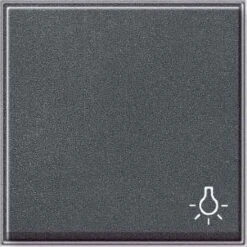 GIRA 028567 INTERRUPTEUR À BASCULE SYMBOLE LUMIÈRE GIRA TX 44 (PROTÉGÉE CONTRE L'EAU UP), ANTHRACITE