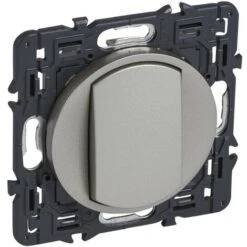 Legrand Va Et Vient 10 Ax Complet Titane (067706)