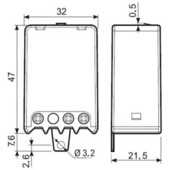 Télérupteur Pour Encastrement Finder 27.26.8.230.0000 2 NO (T) 230 V/AC 10 A 2300 VA 1 Pc(s) -Douille Soldes Boutiquec 16610773 4