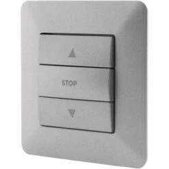 Interrupteur Commande Volets Roulants Titanium - Artezo -Douille Soldes Boutiquec 17551535 3