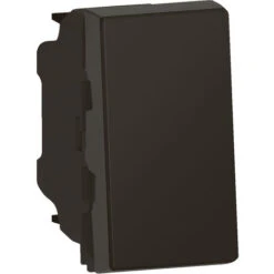 Interrupteur Ou Va-et-vient Mosaic Easy LED Composable - 1 Module - Noir - Legrand