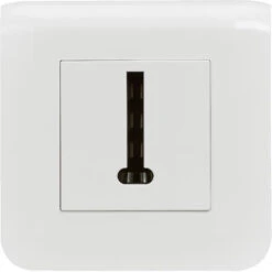 Prise Téléphone Mosaic 8 Contacts En T - Complet - Blanc - Legrand