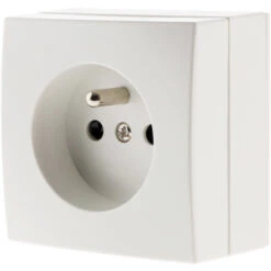 Prise 2P+T 16A Saillie Bel'Vue- Blanc 6 Prise 2P+T 16A Saillie Bel'Vue- Blanc -Douille Soldes Boutiquec 2010388 3
