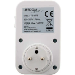 Programmateur - Journalier Mécanique Inter. Voyant - 3500 W - Otio -Douille Soldes Boutiquec 2011245 3