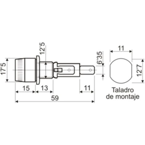 Porte-fusible à Vis Electro Dh 06.049 8430552002535 2 Porte-fusible à Vis Electro Dh 06.049 8430552002535 – Image 2
