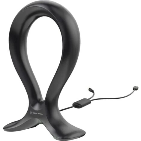 Oehlbach Scope Omega Antenne Omnidirectionnelle Active DVB-T/T2 Intérieure Noir 2 Oehlbach Scope Omega Antenne Omnidirectionnelle Active DVB-T/T2 Intérieure Noir – Image 2