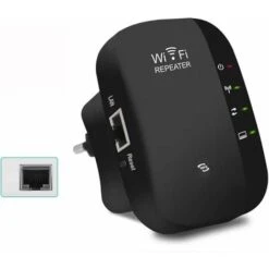 Répéteur WLAN, Amplificateur WLAN Amplificateur D'extension De Signal Réseau Sans Fil 300 Mbit / S, Amplificateur De Signal WiFi Avec Bouton WPS / Mode AP Compatible Avec Tous Les Appareils WLAN LangR