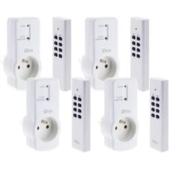 Pack 3 Prises Télécommandées - Zenitech