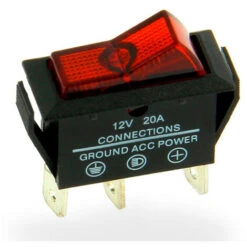 Interrupteur Lumineux Rectangulaire - XL Tech