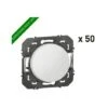 Legrand Lot De 50 Interrupteurs Ou Va-et-vient Dooxie 10AX 250V Finition Blanc