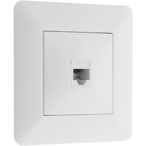 Prise Réseau RJ45 CAT6 Blanc - Artezo 1 Prise Réseau RJ45 CAT6 Blanc - Artezo