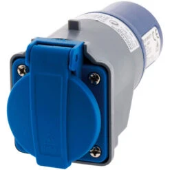 Adaptateur Compact Sans Câble Femelle 16A 2P+T En Mâle CEE17 Pour CAMPING, NAUTISME - Zenitech -Douille Soldes Boutiquec 3111932 3