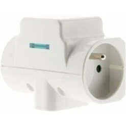 Triplite Parafoudre 2x 16A 2P+T + 1x6A 2P - Blanc