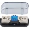 Porte-Fusible Audio Stéréo, 8Ga / 10Ga Porte-Fusibles De Lame De Camion De Voiture Unidirectionnel Agu Bloc De Distribution De Boîte À Fusibles Pour 32 V Dc Bateau De Voiture Rv(Bleu)