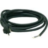 Conduite De Raccord H07RN-F 2x1,0 3,0 M, Noir