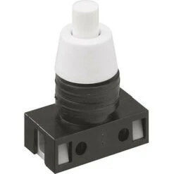 Interrupteur Palpeur 8 15mm 2 0 7 A 250V 1 Pole Blanc 1 Pc