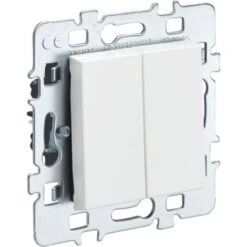 CASUAL MECANISME POUSSOIR + VA ET VIENT BLANC