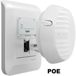 Legrand Point D'accès Mobile Wi-Fi Power Over Ethernet - à Brancher Dans Prise RJ45 (033523) -Douille Soldes Boutiquec 36049603 3