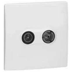 Legrand 080639 - Prise TV-FM NEPTUNE - FIXATION VIS/GRIFFES