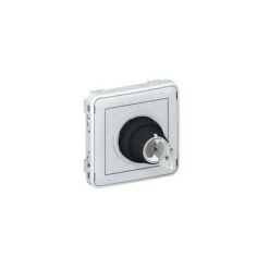 INTER A CLE 3 POSITIONS GRIS COMPOSABLE PLEXO LEGRAND 069535
