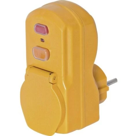 Brennenstuhl 1290631 Connecteur Intermédiaire - Protection Des Personnes Avec PRCD Jaune IP54 3 Brennenstuhl 1290631 Connecteur Intermédiaire - Protection Des Personnes Avec PRCD Jaune IP54 – Image 3
