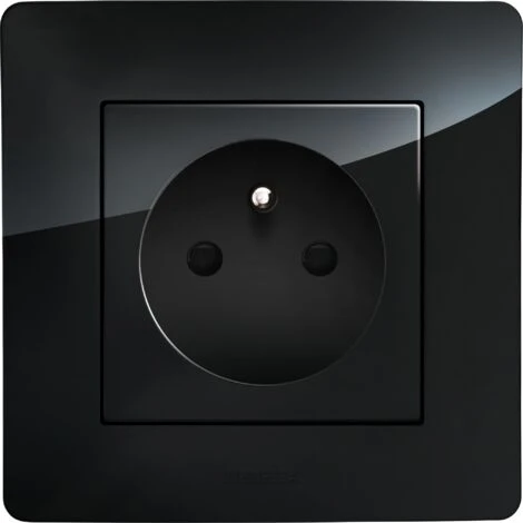 CALY PRISE DE COURANT 2P+T NOIR 2 CALY PRISE DE COURANT 2P+T NOIR – Image 2