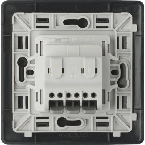 CALY PRISE DE COURANT 2P+T NOIR 3 CALY PRISE DE COURANT 2P+T NOIR – Image 3