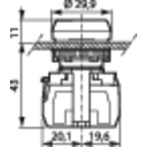 BACO BAL21AA03A L21AA03A Bouton Poussoir à Pression Collerette Plastique, Chromé Noir 1 Pc(s) 3 BACO BAL21AA03A L21AA03A Bouton Poussoir à Pression Collerette Plastique, Chromé Noir 1 Pc(s) – Image 3
