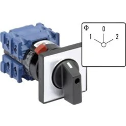 Kraus & Naimer CH10.A211.FT2 Inverseur 20 A 2 X 60 ° Gris, Noir 1 Pc(s)