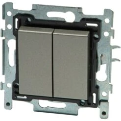 Interrupteur Double Allumage Niko Intense Bronze