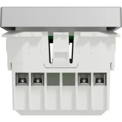 Wiser Unica Interrupteur Volet-roulant 4A Zigbee Alu Meca Seul, Schneider Electric, Ref. NU35030W -Douille Soldes Boutiquec 52557550 3