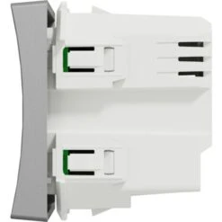 Wiser Unica Interrupteur Volet-roulant 4A Zigbee Alu Meca Seul, Schneider Electric, Ref. NU35030W -Douille Soldes Boutiquec 52557550 5