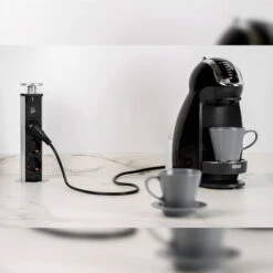 Emuca Tour De 3 Prises Avec 2 Ports USB Vertikal, à Encastrer, Escamotable, Prise Type Schuko, Plastique, Gris Métallisé 8 Emuca Tour De 3 Prises Avec 2 Ports USB Vertikal, à Encastrer, Escamotable, Prise Type Schuko, Plastique, Gris Métallisé -Douille Soldes Boutiquec 54868889 4