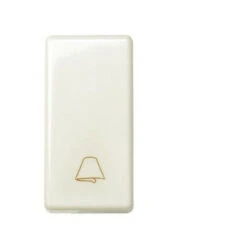 Bouton Clochette étroite Simon 27 Ivoire - SIMON