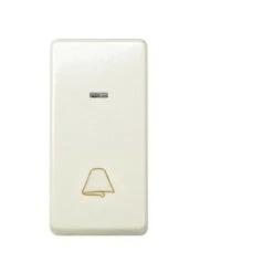 Cloche/bouton étroit Lumineux Simon 27 Ivoire - SIMON