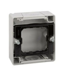 Prise De Courant étanche 1 élément Simon 44 AQUA Gris - SIMON