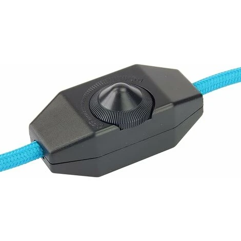 Variateur LED 1-60 W à Intensité Variable (variateur Rotatif) LED à Intensité Variable, Marche/arrêt, 220-230 V, Interrupteur CE En Ligne, Noir,GU.B/bon 2 Variateur LED 1-60 W à Intensité Variable (variateur Rotatif) LED à Intensité Variable, Marche/arrêt, 220-230 V, Interrupteur CE En Ligne, Noir,GU.B/bon – Image 2