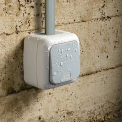 Poussoir à Voyant étanche Gris - Viko -Douille Soldes Boutiquec 57712258 3