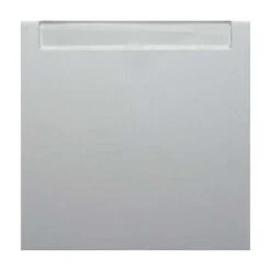 BERKER 16268989 WIPPE MIT BESCHRIFTUNGSFELD S.1/B.3/B.7 GLAS POLARWEIß, GLÄNZEND