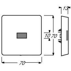 BUSCH-JAEGER 2107-35 NOIR PLAQUE DE COMMUTATION ET OBTURATEUR (1731-0-1742) 2CKA001731A1742 -Douille Soldes Boutiquec 57736733 4
