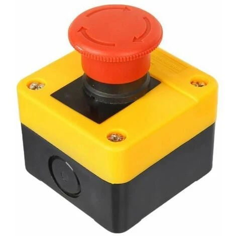 D'arrêt D'urgence Bouton-poussoir Interrupteur De Bouton D'arrêt D'urgence D'ascenseur Avec Boite 1 D'arrêt D'urgence Bouton-poussoir Interrupteur De Bouton D'arrêt D'urgence D'ascenseur Avec Boite