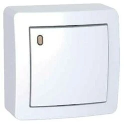 Schneider Electric Va Et Vient Lumineux Alrea Blanc Polaire Complet