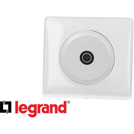 Prise TV Blanche Legrand Céliane™ Complète 2 Prise TV Blanche Legrand Céliane™ Complète – Image 2