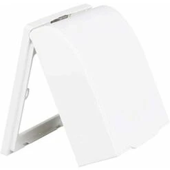 Déstockage Boîtier étanche En Plastique Pour Interrupteur Mural, Sonnette De Porte, Couvercle Rabattable Pour La Maison (blanc)