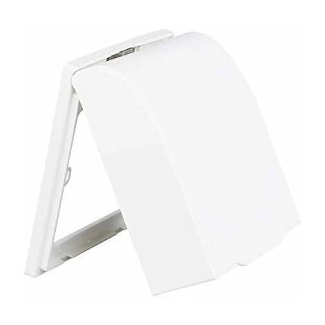 Déstockage Boîtier étanche En Plastique Pour Interrupteur Mural, Sonnette De Porte, Couvercle Rabattable Pour La Maison (blanc) 2 Déstockage Boîtier étanche En Plastique Pour Interrupteur Mural, Sonnette De Porte, Couvercle Rabattable Pour La Maison (blanc) – Image 2